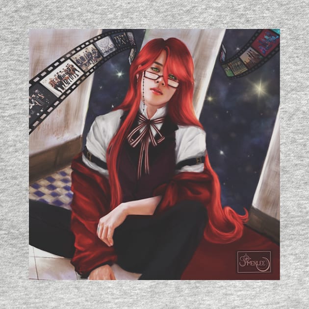 Grell Sutcliff || Jimin || Black butler au by SoMerlee